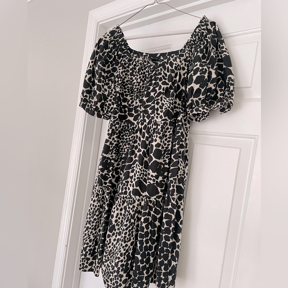 Who What Wear for Target Animal Print Mini Dress Sz Medium